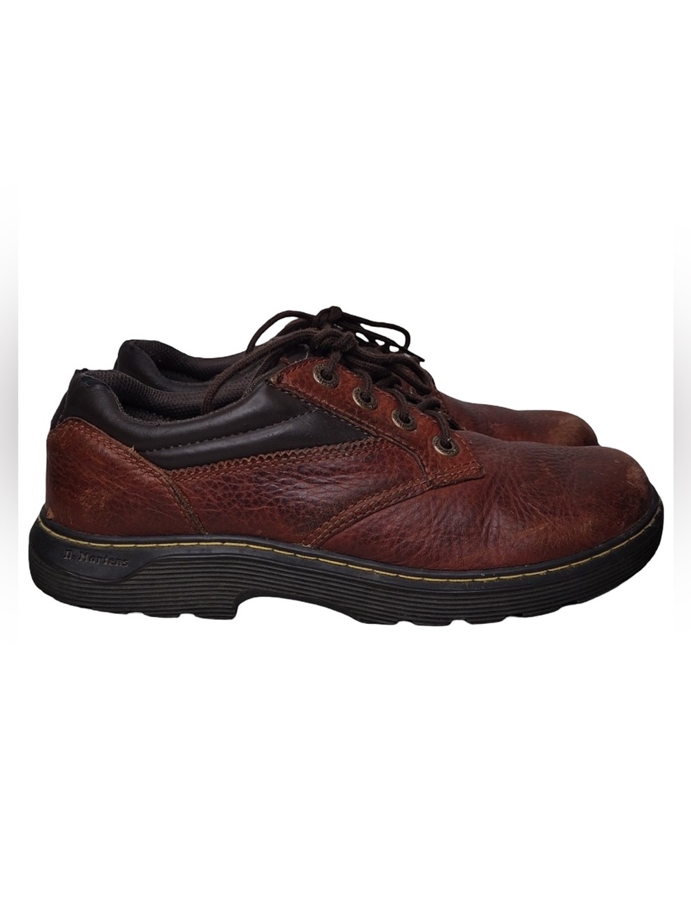 Dr. Martens Prestige Four Eyes Leather Work Oxford Shoes Sz 8